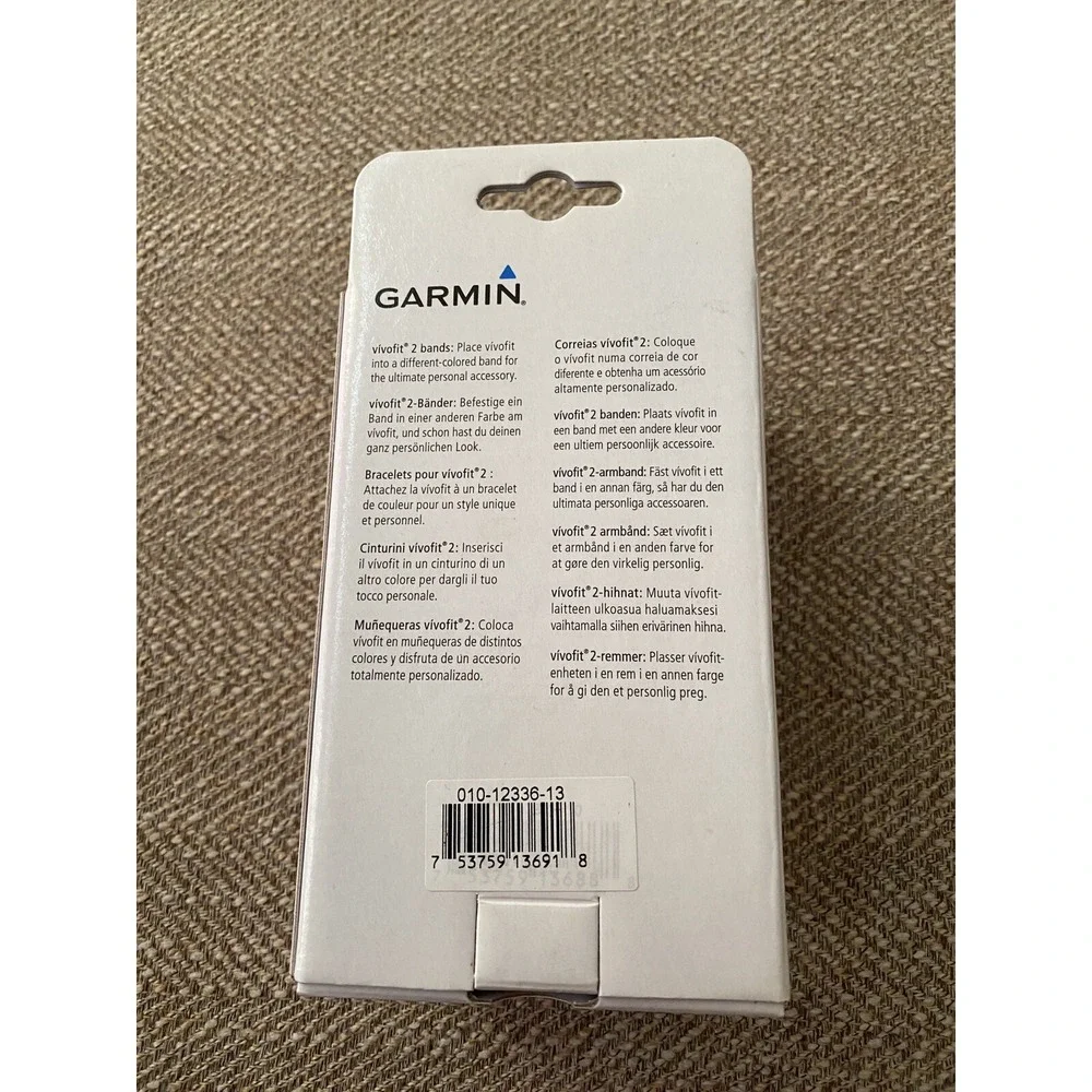 NEW Garmin Vivofit 2 Replacement Bands 3 Pack Size Small Lavender Green Blue New
